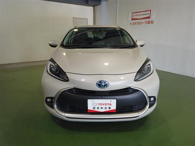 アクア G ワンオーナ VSC 衝突軽減ブレーキ メモリナビ バックモニター LED クルーズコントロール スマートキー ETC車載器 ドライブレコーダー ナビ パワーウィンドウ イモビライザー サイドエアバック(3枚目)