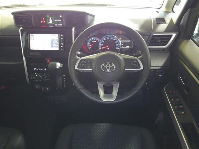 ルーミー カスタムG アイドリング 両側電動SD LEDヘット バックビューモニター 衝突回避ブレーキ 地デジ スマートキー メモリナビ クルーズコントロール DVD ETC ドライブレコーダー 1オーナー オートエアコン(4枚目)