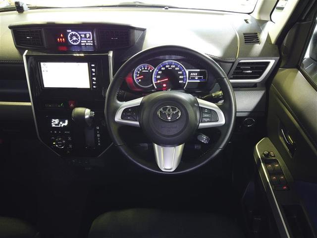 ルーミー カスタムG S 衝突軽減ブレーキシステム 地デジTV スマートキ- 両側電動D イモビライザー ドラレコ付き LEDライト 1オナ Bモニター パワステ VSC クルコン DVD視聴 ETC オートエアコン ナビTV(4枚目)