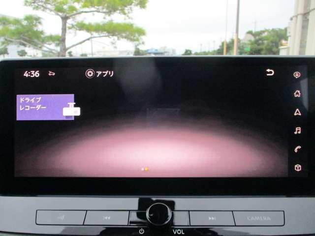 純正ドライブレコーダー前後付！（ＤＨ５-Ｓ）。１２．３インチディスプレイに表示されます！