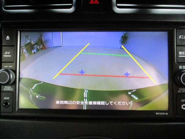 バックカメラ装備済なので車庫入れが苦手な方も映像サポートでラクラク駐車できます。