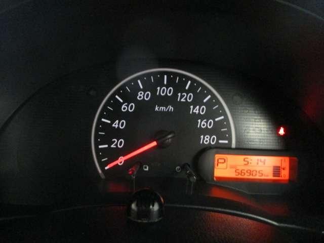 大きくて明るくシンプルで見やすいスピードメーター！