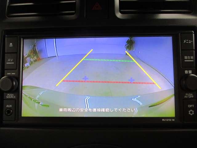 バックカメラ装備済なので車庫入れが苦手な方も映像サポートでラクラク駐車できます。