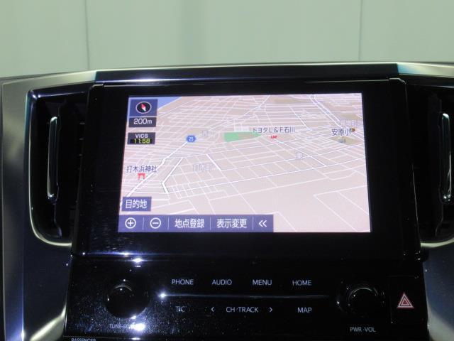 アルファード 2.5S Cパッケージ 4WD フルセグ メモリーナビ ミュージックプレイヤー接続可 後席モニター バックカメラ 衝突被害軽減システム ETC ドラレコ 両側電動スライド LEDヘッドランプ 乗車定員7人 ワンオーナー(18枚目)