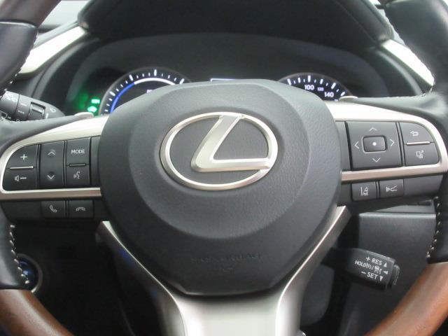 RX RX450h バージョンL 革シート 4WD フルセグ メモリーナビ DVD再生 ミュージックプレイヤー接続可 バックカメラ 衝突被害軽減システム ETC LEDヘッドランプ 記録簿(20枚目)