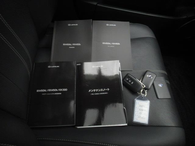 RX RX450h バージョンL 革シート 4WD フルセグ メモリーナビ DVD再生 ミュージックプレイヤー接続可 バックカメラ 衝突被害軽減システム ETC LEDヘッドランプ 記録簿(29枚目)