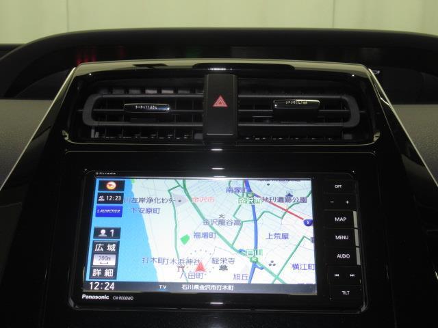 プリウス Ｓ　フルセグ　メモリーナビ　ＤＶＤ再生　ミュージックプレイヤー接続可　バックカメラ　衝突被害軽減システム　ＥＴＣ　ドラレコ　ＬＥＤヘッドランプ　記録簿（17枚目）