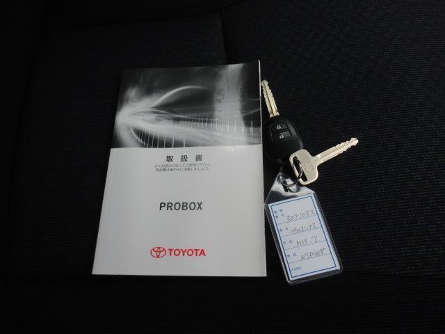 プロボックス DXコンフォート メモリーナビ ミュージックプレイヤー接続可 バックカメラ 衝突被害軽減システム ETC 記録簿(28枚目)