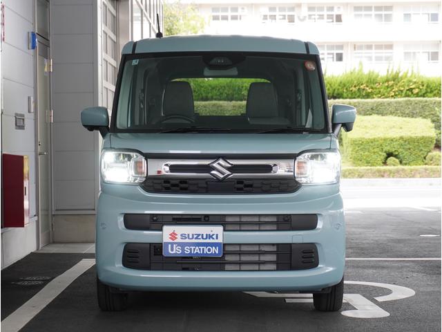 スペーシア ＨＹＢＲＩＤ　Ｘ　全方位カメラ　ナビ　両側電動スライドドア　全方位カメラ　ナビ　両側電動スライドドア　リアパーキングセンサー　シートヒーター　プッシュスタート　スマートキー　Ｂｌｕｅｔｏｏｔｈ　オートライト　衝突被害軽減　アイドリングストップ　横滑り防止機能（21枚目）