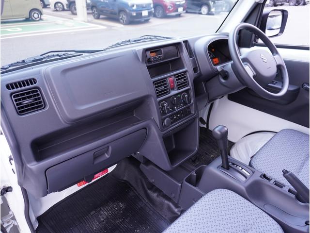 キャリイトラック KCエアコン・パワステ農繁 4WD オートマ 荷台作業灯 4WD オートマ リアパーキングセンサー 荷台作業灯 3方開 キーレスエントリー AMFMラジオ オートライト 衝突被害軽減システム アイドリングストップ 横滑り防止機能 衝突安全ボディ(2枚目)