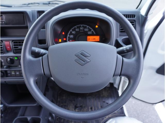 キャリイトラック KCエアコン・パワステ農繁 4WD オートマ 荷台作業灯 4WD オートマ リアパーキングセンサー 荷台作業灯 3方開 キーレスエントリー AMFMラジオ オートライト 衝突被害軽減システム アイドリングストップ 横滑り防止機能 衝突安全ボディ(13枚目)