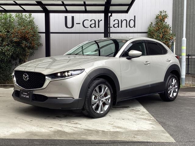 CX-30 20S Lパッケージ 4WD 6速マニュアル 4WD マツダコネクトナビ 360°モニター ワンオーナー 衝突被害軽減ブレーキ LEDヘッドランプ 前後ドライブレコーダー ETC車載機 スマートブレーキ 1オーナー 寒冷地仕様(35枚目)