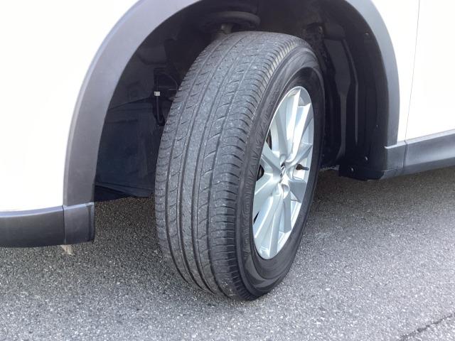 タイヤの残量は是非お車でご確認下さい。