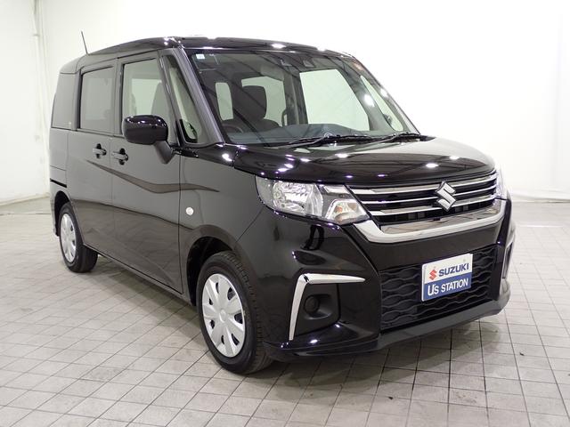 ソリオ G 2型 【アウトレット中古車】 オートライト スライドドア ナビ プッシュスタート オートエアコン スズキセーフティーサポート 衝突被害軽減システム 横滑り防止機能 盗難防止システム(5枚目)