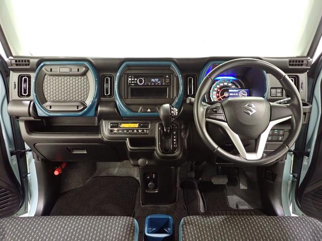 ハスラー ！先行初売！　ＨＹＢＲＩＤ　Ｘ　ＣＤ／ＡＭ・ＦＭラジオ付　オートライト　プッシュスタート　シートヒーター　オートエアコン　スズキセーフティーサポート　衝突被害軽減システム　アイドリングストップ　横滑り防止機能　盗難防止システム（12枚目）