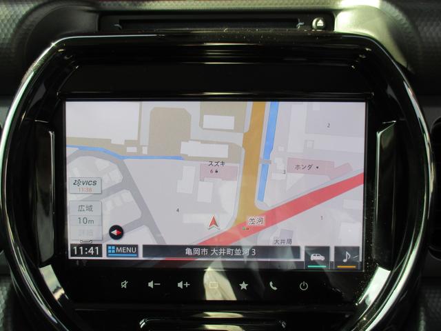 ハスラー HYBRID X 3型 全方位カメラ ナビ スズキコネクト 全方位カメラ 9インチ純正ナビゲーション スズキコネクト対応通信機装着車 LEDヘッドランプ アダプティブクルーズコントロール 衝突被害軽減ブレーキ 後退時ブレーキサポート 両席シートヒーター(3枚目)