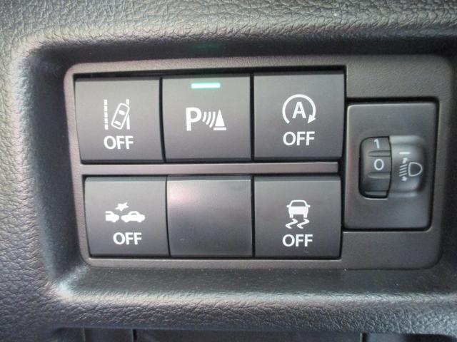 ハスラー ＨＹＢＲＩＤ　Ｇターボ　３型　全方位カメラ　ナビ　コネクト　全方位カメラ　９インチ純正ナビ　スズキコネクト対応通信機装着車　アイドリングストップ　ＬＥＤヘッドランプ　両席シートヒーター　衝突被害軽減ブレーキ　後退時ブレーキサポート（17枚目）