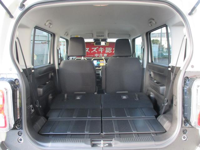ハスラー ＨＹＢＲＩＤ　Ｇターボ　３型　全方位カメラ　ナビ　コネクト　全方位カメラ　９インチ純正ナビ　スズキコネクト対応通信機装着車　アイドリングストップ　ＬＥＤヘッドランプ　両席シートヒーター　衝突被害軽減ブレーキ　後退時ブレーキサポート（33枚目）