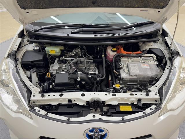 アクア G フルセグ内蔵メモリーナビ DVD再生 Bluetooth バックモニター ETC スマートキー イモビライザー ワンオーナー 整備記録簿 横滑り防止装置 ABS オートエアコン デュアルエアバッグ(28枚目)