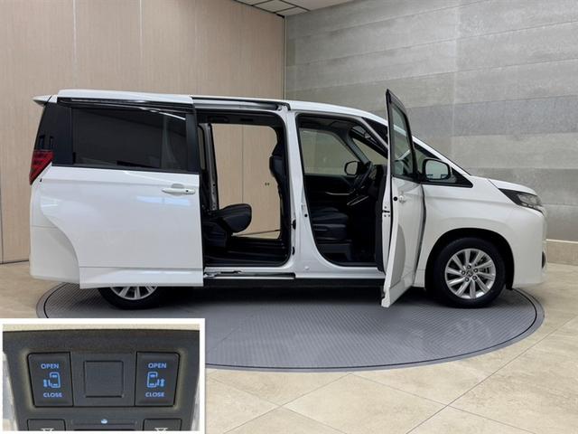 狭いスペースでも、隣の車を気にせず開閉出来るスライドドア。どんな場所でもドアを十分に大きく開くことが出来るので乗り降りや荷物を載せるのに便利です。