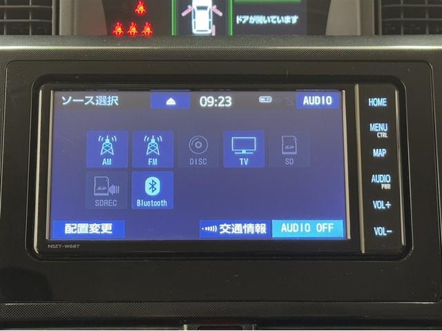 Ｂｌｕｅｔｏｏｔｈ対応、ＣＤ／ＤＶＤ再生機能付き。お好きな音楽を聴きながらのドライブは楽しいですよね〜♪