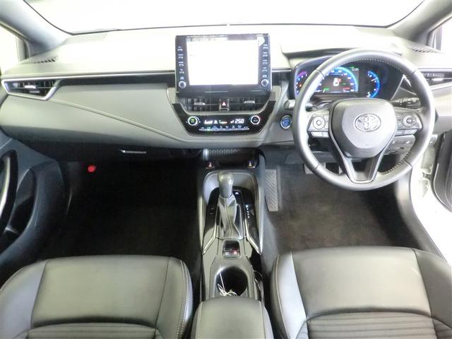 カローラツーリング ハイブリッド　ダブルバイビー　追突軽減ブレーキ　バックモニタ　地デジフルセグ　横滑防止　ナビＴＶ　スマキー　ＬＥＤライト　デュアルエアバッグ　エアコン　オートクルーズ　サイドエアバッグ　ＥＴＣ付　ＰＳ　キーフリー　ＡＢＳ　ワンオナ（6枚目）