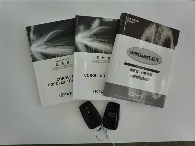 カローラツーリング ハイブリッド　ダブルバイビー　追突軽減ブレーキ　バックモニタ　地デジフルセグ　横滑防止　ナビＴＶ　スマキー　ＬＥＤライト　デュアルエアバッグ　エアコン　オートクルーズ　サイドエアバッグ　ＥＴＣ付　ＰＳ　キーフリー　ＡＢＳ　ワンオナ（24枚目）