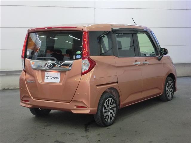 ルーミー カスタムＧ　アイドリング　両側電動ＳＤ　ＬＥＤヘット　バックビューモニター　衝突回避ブレーキ　地デジ　スマートキー　メモリナビ　クルーズコントロール　点検記録簿　ＤＶＤ　ＥＴＣ　ドライブレコーダー　１オーナー（4枚目）