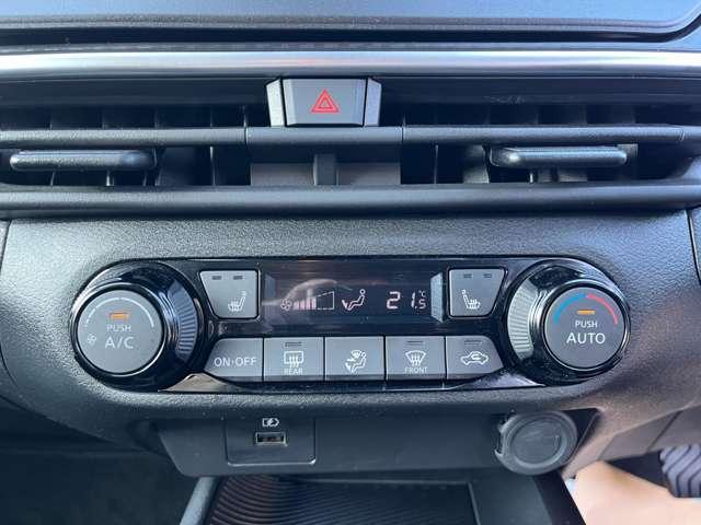 シートヒーター付きのオートエアコンです