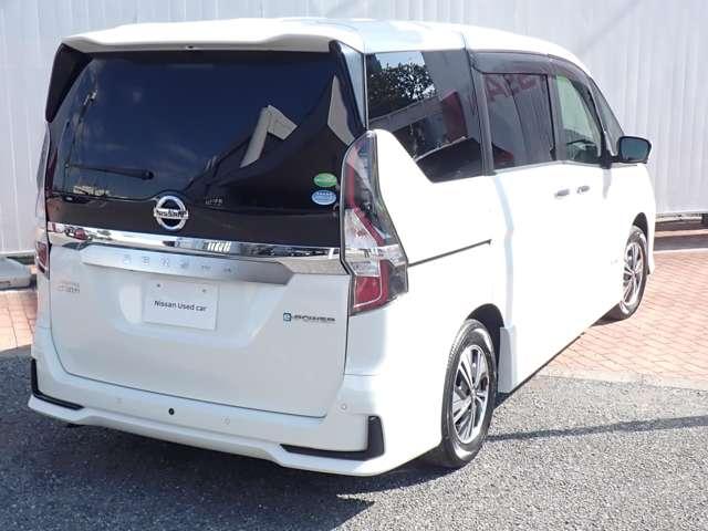 セレナ 1.2 e-POWER ハイウェイスター V アラウンドビュー エマブレ プロパイ 360°カメラ エマジェンシーブレーキ 1オナ スマキー バックカメラ 禁煙 LED レーンアシスト 点検記録簿付 ETC ドラレコ イモビ サイドカーテンエアバック フルオートエアコン エアバック(2枚目)