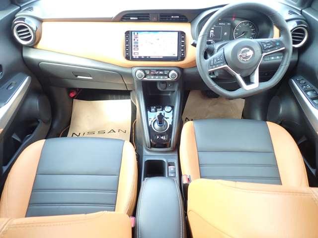 キックス 1.2 X ツートーン インテリアエディション (e-POWER) インテリルームミラー プロパイ エマブレ エマージェンシーB セキュリティ アラウンドモニター Rカメラ LED ワンオーナ 禁煙 エアコン ドラレコ スマートキー 記録簿 ETC メモリーナビ サイドエアバック AW キーレス ワンセグTV(3枚目)