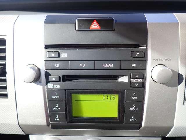 ワゴンR 660 FX-S リミテッド 純正FM・AM・CD・MDデッキ マニュアルエアコン Wエアバッグ エアバック パワーウィンドー アルミホイール PS 禁煙車 ABS 記録簿有(4枚目)