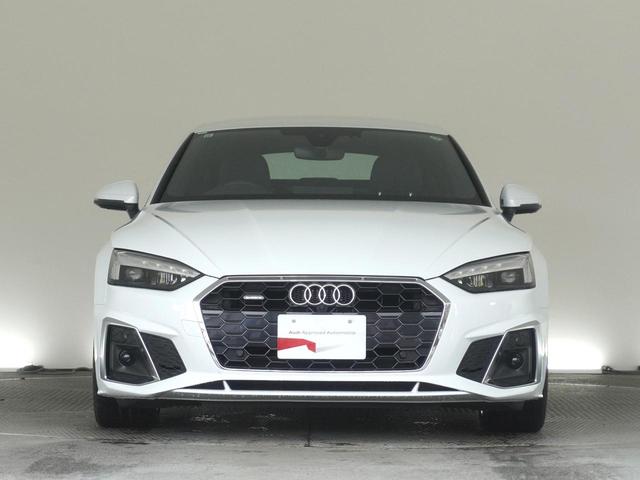 Ａ５スポーツバック ４０ＴＤＩクワトロ　Ｓライン　認定中古車　ワンオーナー　パークアシストパッケージ　アウディプレセンスリア　サラウンドビューカメラ　アダプティブクルーズコントロール　レーンアシスト　オートマチックテールゲート（3枚目）