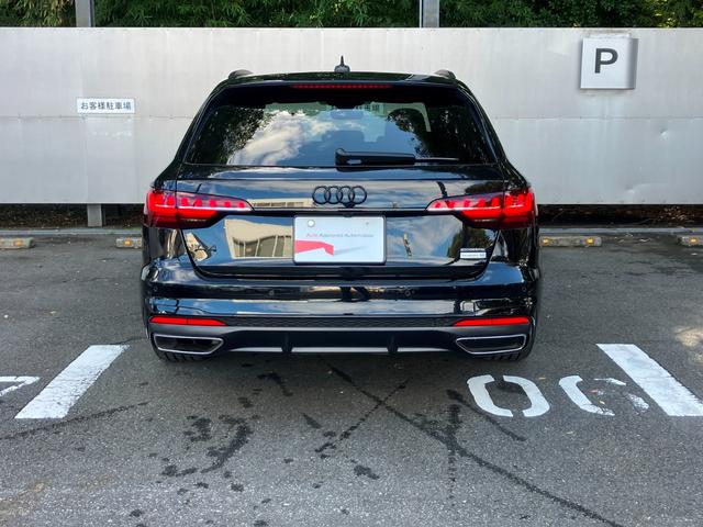 A4アバント 40TDIクワトロ Sライン 認定中古車 S lineマイスターシュトュックパッケージ コンフォートパッケージ ダンピングコントロールスポーツサスペンション S line plus パッケージ ファインナッパレザー(6枚目)