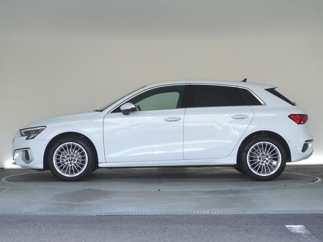 A3 スポーツバック30TFSIアドバンスド 認定中古車 ナビゲーションパッケージ コンビニアシスタンスパッケージ スマートフォンインターフェイス アダプティブクルーズコントロール サイドアシスト アクティブレーンアシスト(4枚目)