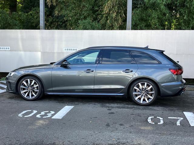 Ａ４アバント ４０ＴＤＩクワトロ　Ｓライン　認定中古車　Ｓｌｉｎｅマイスターシュトゥック　コンフォートパッケージ　ダンピングコントロールサスペンション　スマートフォンワイヤレスチャージング　ファインナッパレザー（4枚目）