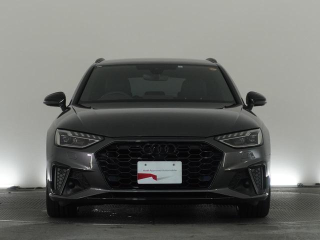 A4アバント ブラックスタイルプラス 認定中古車 Sline plus pkg コンフォートpkg black Audi rings&ブラックスタイリングpkg アルミホイール19インチ リヤシートヒーター(3枚目)