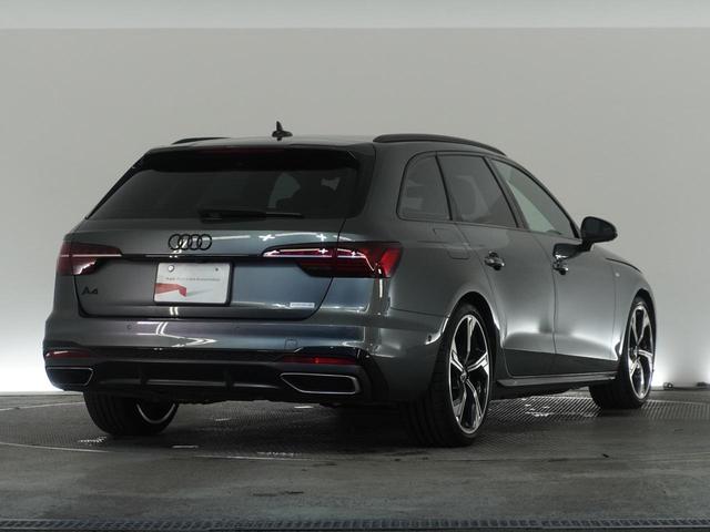 A4アバント ブラックスタイルプラス 認定中古車 Sline plus pkg コンフォートpkg black Audi rings&ブラックスタイリングpkg アルミホイール19インチ リヤシートヒーター(5枚目)