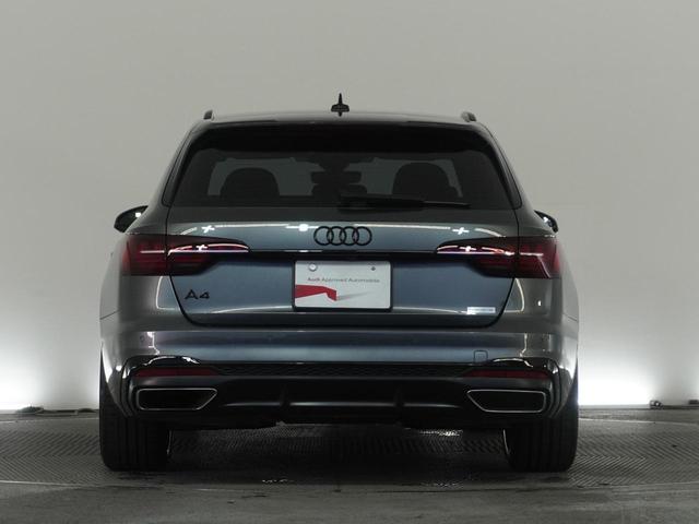 A4アバント ブラックスタイルプラス 認定中古車 Sline plus pkg コンフォートpkg black Audi rings&ブラックスタイリングpkg アルミホイール19インチ リヤシートヒーター(6枚目)