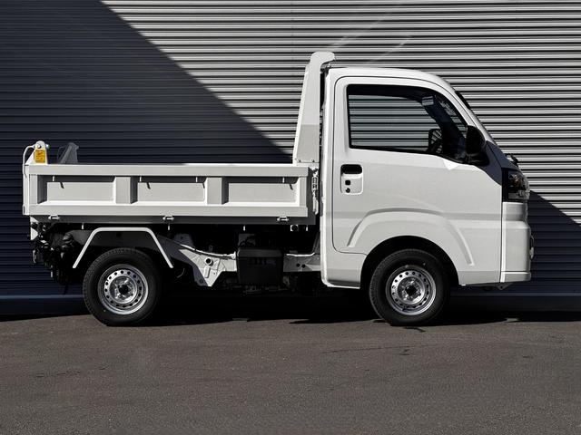 ハイゼットトラック 多目的ダンプ 届け出済未使用車 多目的ダンプ 4WD LED省力パック LEDヘッドライト LEDフォグ スマートキー ナビ フルセグテレビ ETC スマートキー 電動格納ミラー パワーウィンドー スマアシIII(5枚目)