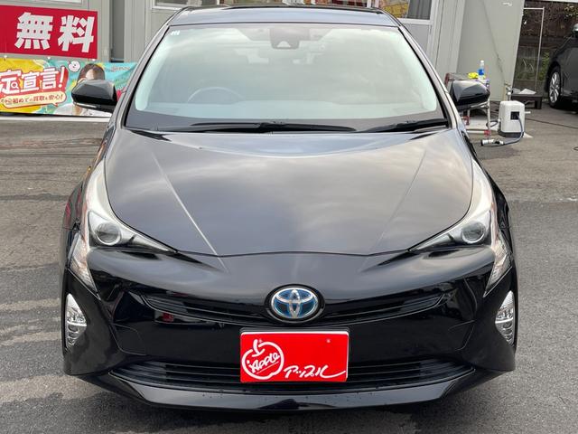 プリウス Ｓツーリングセレクション　ディーラーナビ　フルセグＴＶ　バックモニター　レーダークルコン　ドライブレコーダー　ＬＥＤヘッドライト　オートライト　ブラック合皮シート　プリクラッシュ　快適温熱シート　純正１７インチアルミホイール（42枚目）