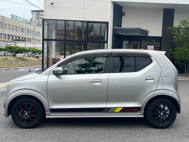 アルトワークス ベースグレード　アップル保証　ワンオーナー　５ＭＴ　４ＷＤ　走行２万９千キロ台　純正アルミ　レカロシート　アルミペダル　オートライト　オートエアコン　レザーハンドル（15枚目）