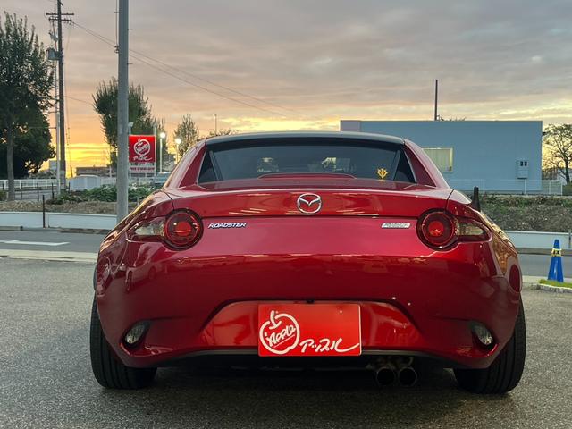 ロードスターＲＦ ＲＳ　アップル保証　ワンオーナー　禁煙車　６速ＭＴ　　純正ナビ　フルセグテレビ　バックカメラ　ＢＯＳＥサウンド　シートヒーター　社外サス　ＢＳＭ　純正１７インチアルミ　スマートキー　プッシュスタート（11枚目）