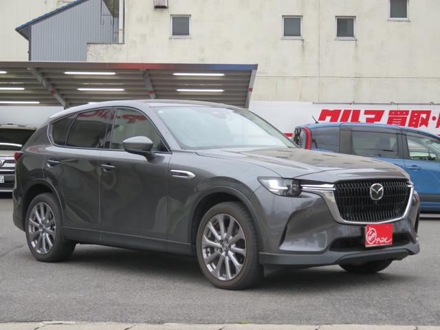 CX-60 XD Lパッケージ マーキュリーカーオーディオ ワンオーナー スマートキー プッシュスタート 純正ナビテレビ フルセグテレビ 360度カメラ レザーシート ソナー シートヒーター パワーバックドア LEDヘッドライト(5枚目)