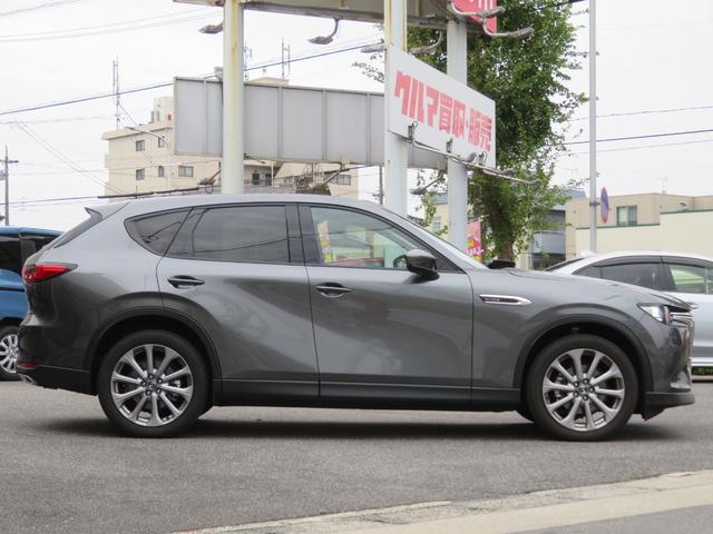 CX-60 XD Lパッケージ マーキュリーカーオーディオ ワンオーナー スマートキー プッシュスタート 純正ナビテレビ フルセグテレビ 360度カメラ レザーシート ソナー シートヒーター パワーバックドア LEDヘッドライト(7枚目)