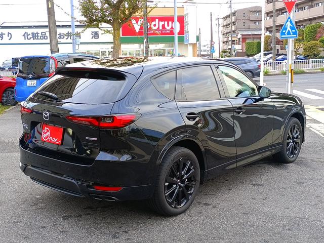 CX-60 XD-ハイブリッド プレミアムスポーツ 4WD ETC 全周囲カメラ クリアランスソナー オートクルーズコントロール レーンアシスト パワーシート 衝突被害軽減システム サンルーフ ナビ LEDヘッドランプ 電動リアゲート アルミホイール(16枚目)