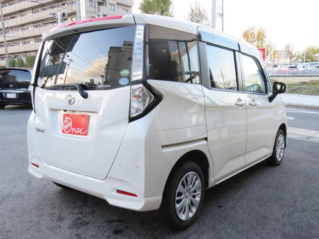 タンク G アップル保証 スマートキー 純正ナビ フルセグテレビ バックカメラ ETC 誤発進抑制機能 衝突軽減ブレーキ 先行車発進お知らせ 両側電動スライドドア スマートアシスト クルコン ソナー(9枚目)