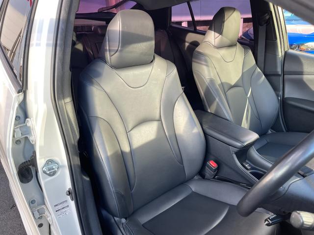 プリウス Ｓツーリングセレクション　アップル保証１年付き　禁煙車　セーフティセンス　ドラレコ　純正ナビ　フルセグ　バックカメラ　モデリスタフルエアロ　ＣＩＬＦＯＲＤセキュリティ　シートヒーター　クルコン　デジタルインナーミラー　ＥＴＣ（17枚目）