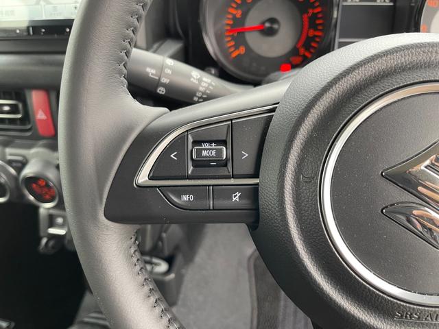 ジムニー XC アップル保証1年付き ワンオーナー 禁煙車 パワーエディター 純正ナビ フルセグ バックカメラ GPSレーダー シートヒーター クルコン ステアリングSW スマートキー Pスタート Aライト Fフォグ(34枚目)
