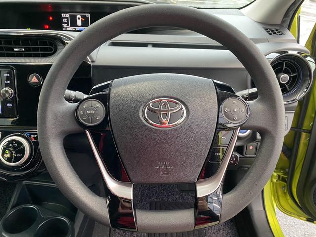 アクア Ｓ　純正ナビ　禁煙車　フルセグＴＶ　バックカメラ　クルコン　オートハイビーム　スマートキー　プッシュスタート　ＴＶキャンセラー　ＥＴＣ　プリクラッシュ　クリアランスソナー　社外アルミ　フロアマット（15枚目）